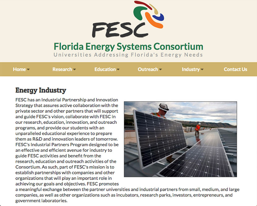FESC industry page